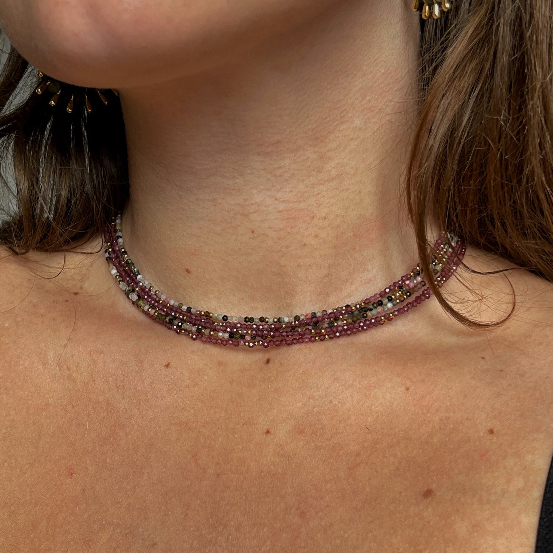 MINI granato e tormalina