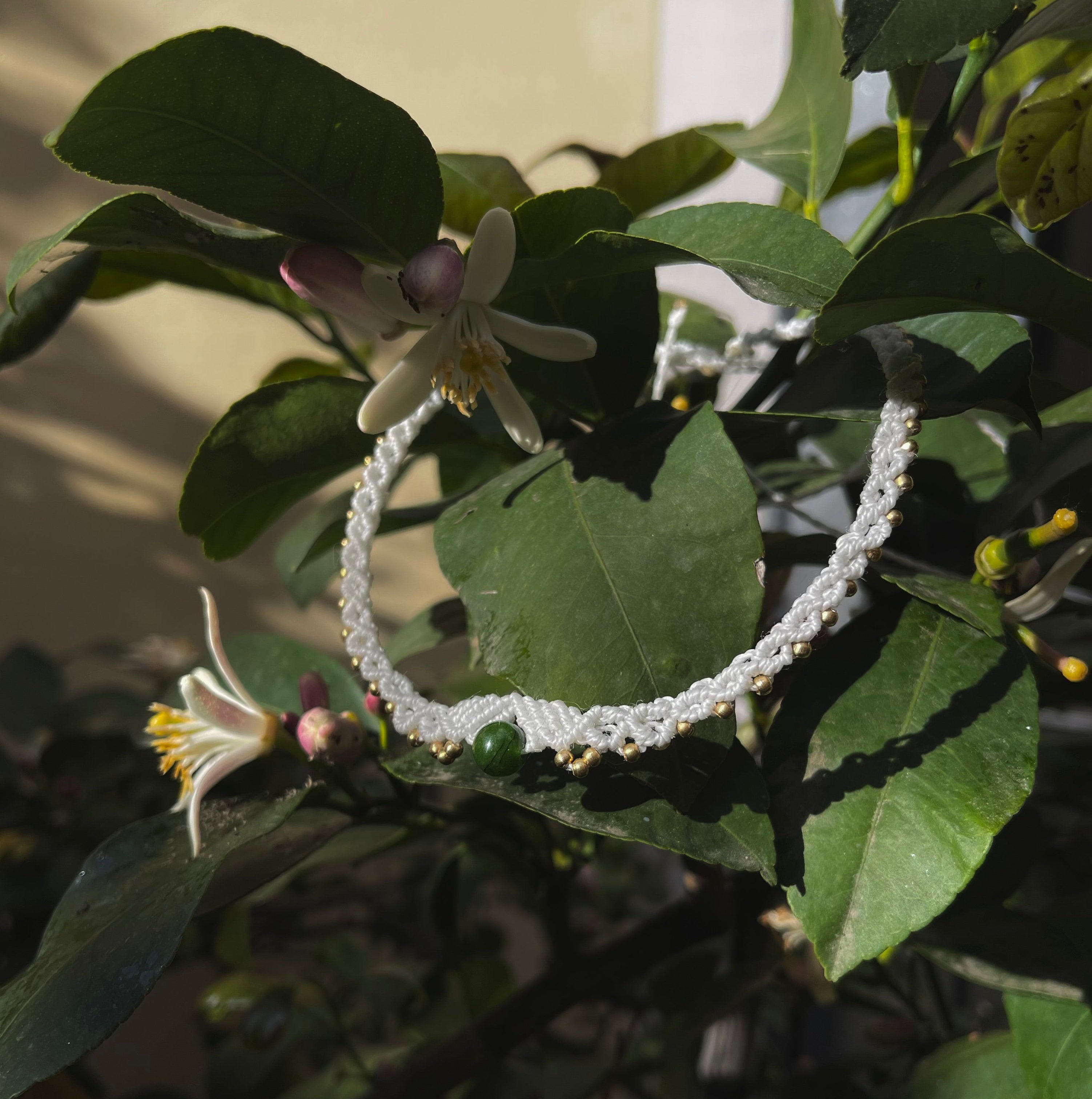 Girocollo in macramè