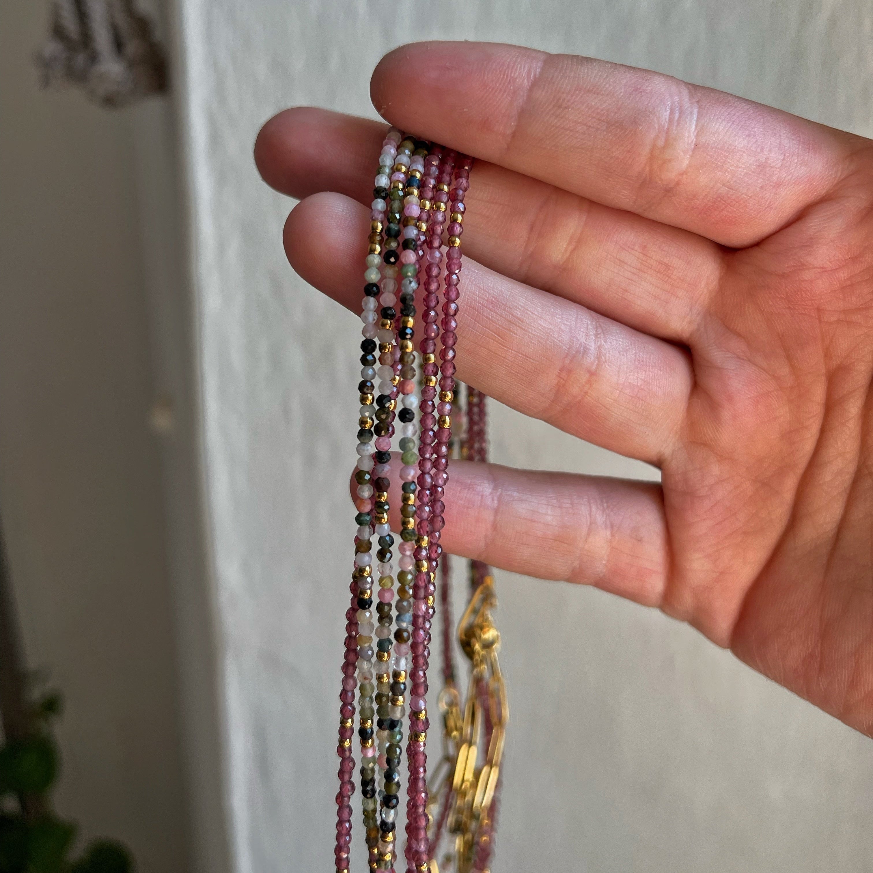 MINI granato e tormalina